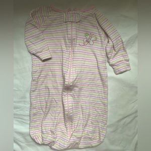 SpaSilk O/S pink striped sleep sack
